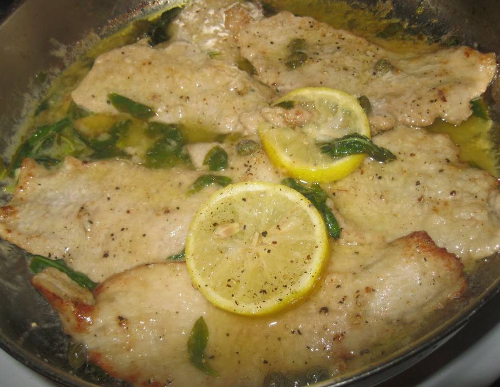 Scaloppine al limone