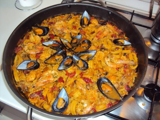 Paella de Mandisco