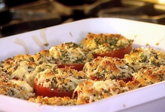 Provencaalse tomaten uit de oven