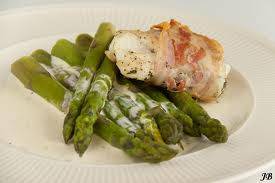 Zalm in pancetta met limoensaus