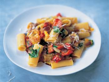 Pasta Peperonata (jamie Oliver)