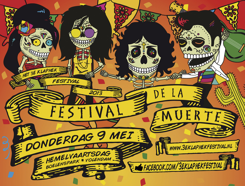 3e Klaphekfestival 2013: Festival de la Muerte