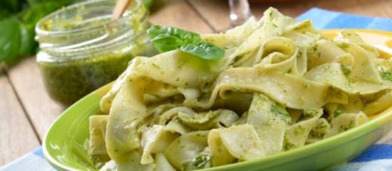 Tagliatelle met walnotenpesto