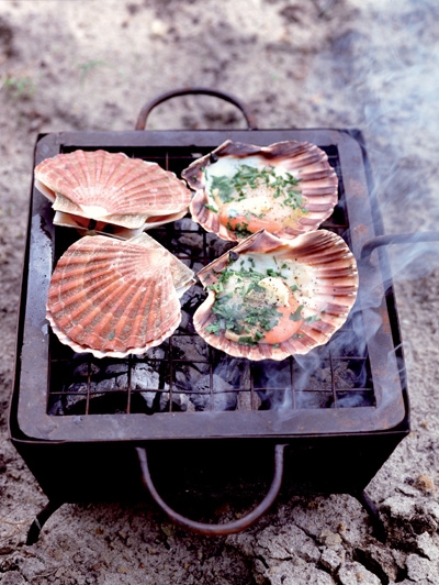 Lekkers in de schelp