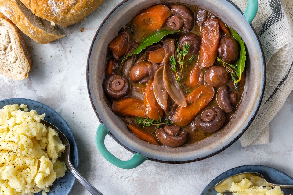 CHAMPIGNONS BOURGUIGNON